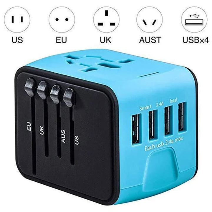 Lisslune | Universal Smart Travel Adapter Voltage Converter