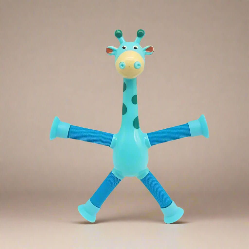 Lisslune | FlexiGiraffe – Expandable suction cup toy for creative children