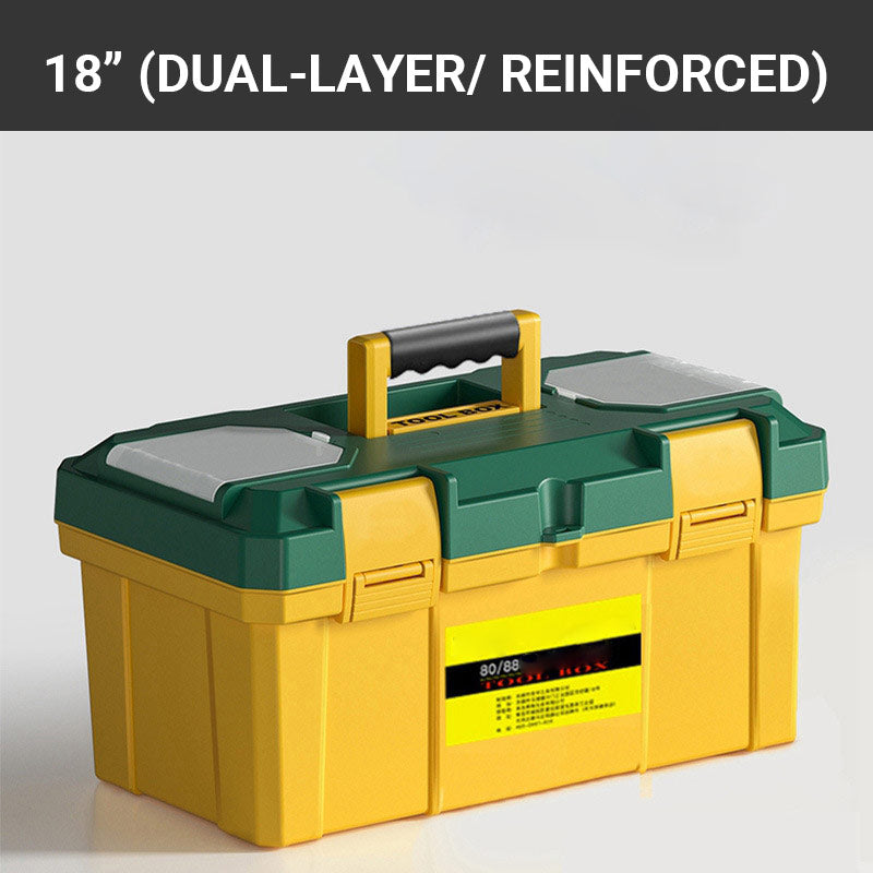 Lisslune | Multifunctional Portable Tool Box Anti-Vibration for Intensive Use