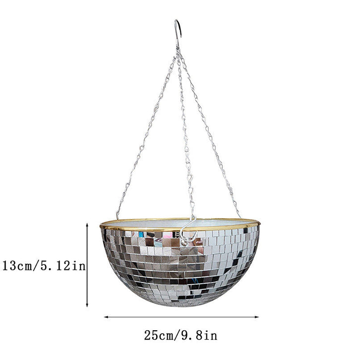 Lisslune | Disco Ball Hanging Planter