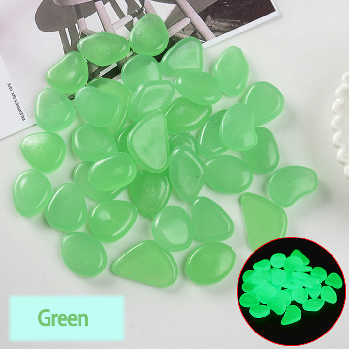 Lisslune | Glow-in-the-Dark Garden Pebbles