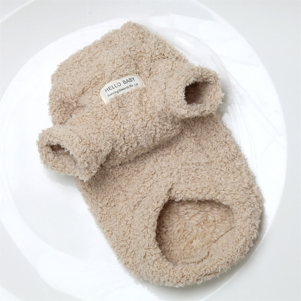 Lisslune | Cozy and soft fleece dog sweater - Perfect for comfort in cold weather