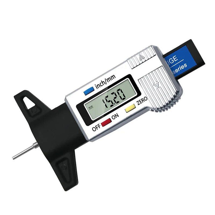 Lisslune | Essential Digital Tread Depth Gauge - Precision Car Tire Monitoring Tool