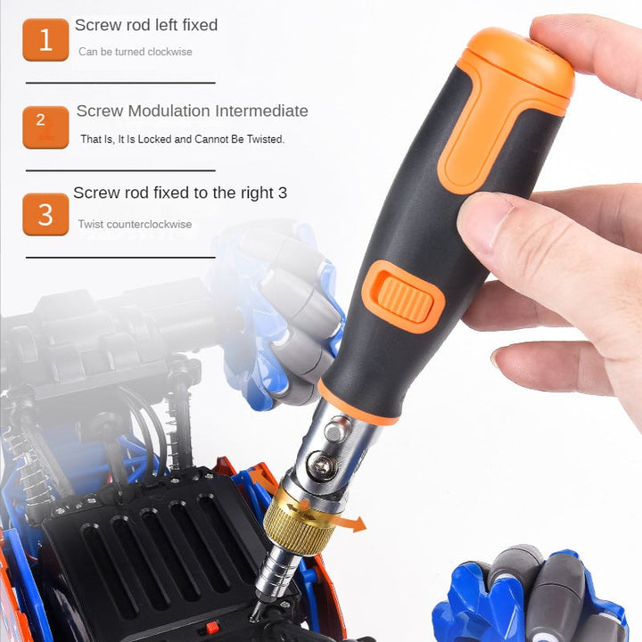Lisslune | 10 in 1 Multi-angle ratchet screwdriver Professional tools