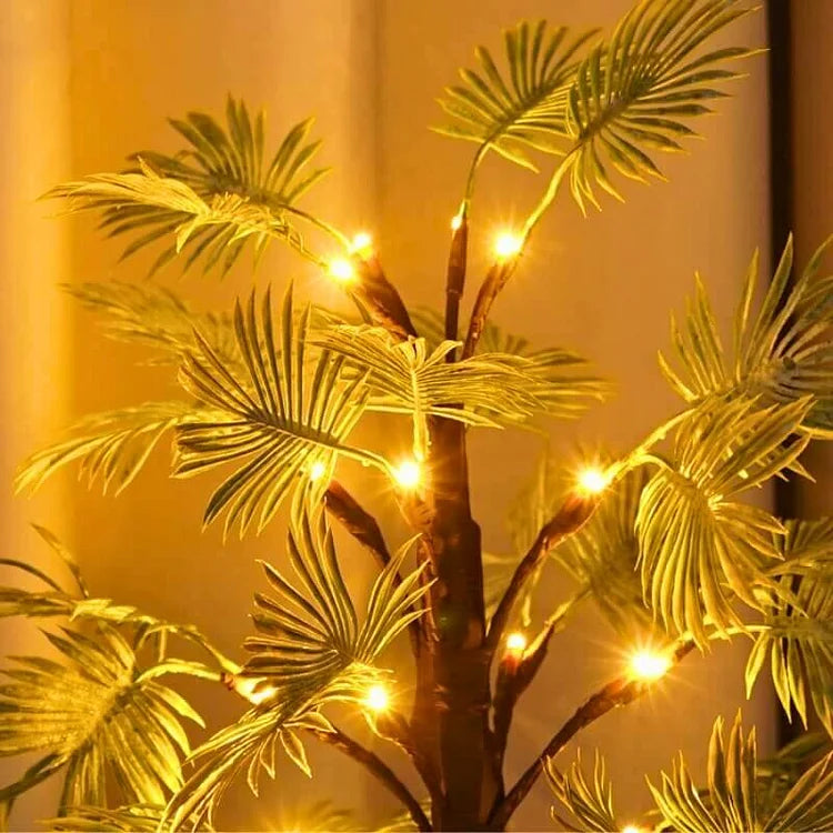 Lisslune | PalmGlow Elegant LED Jule Palm Lights for Christmas Decoration