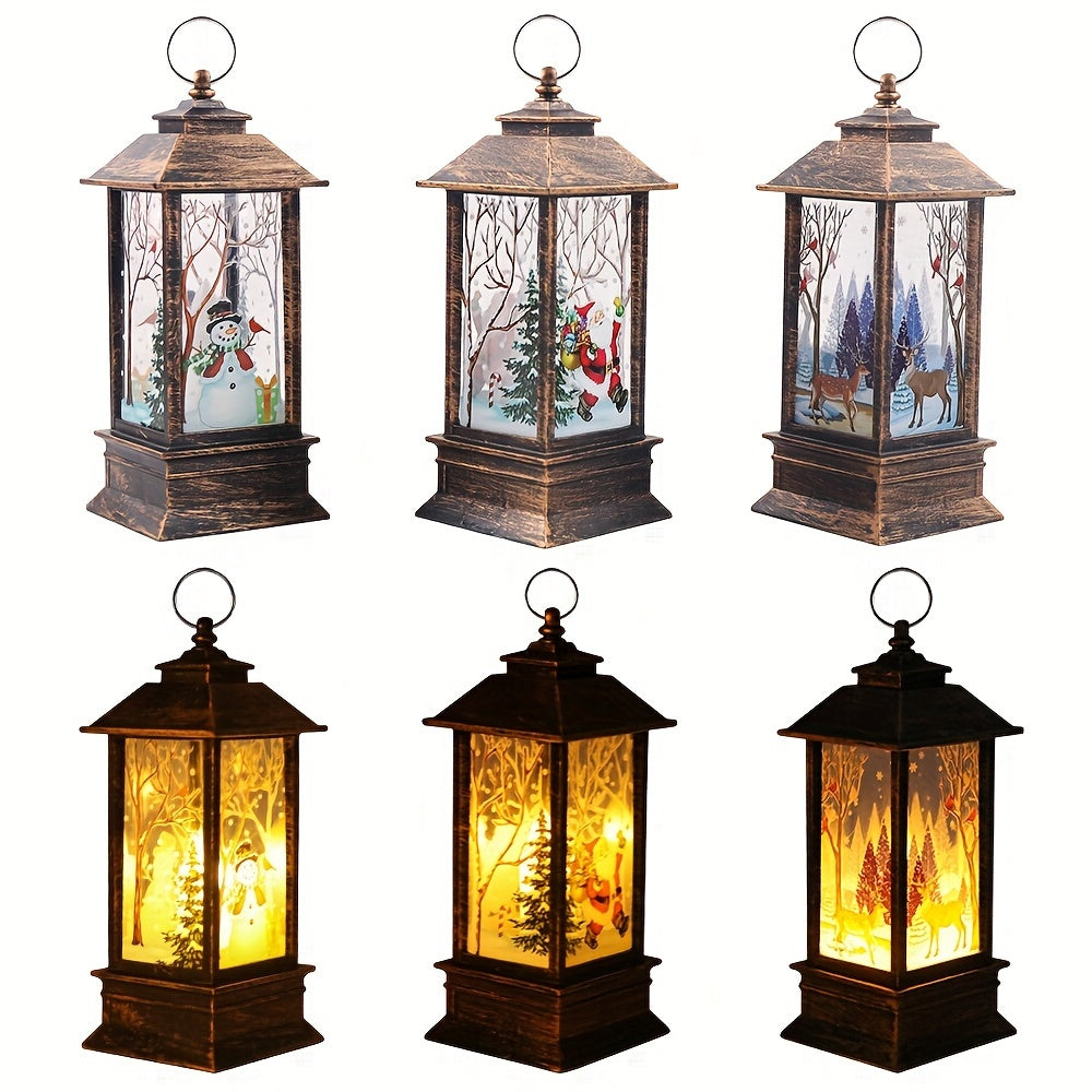 Lisslune | 3 Sets | Christmas Stands Small Lanterns