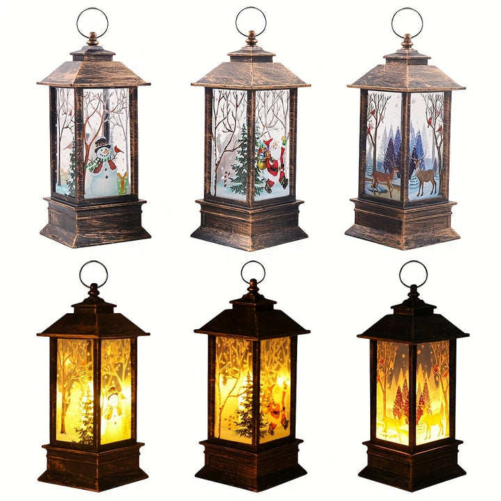 Lisslune | 3 Sets | Christmas Stands Small Lanterns