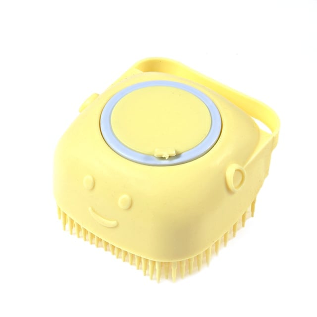 Lisslune | Bathroom Pet Bath Brush Massage Soft Silicone Comb Pet