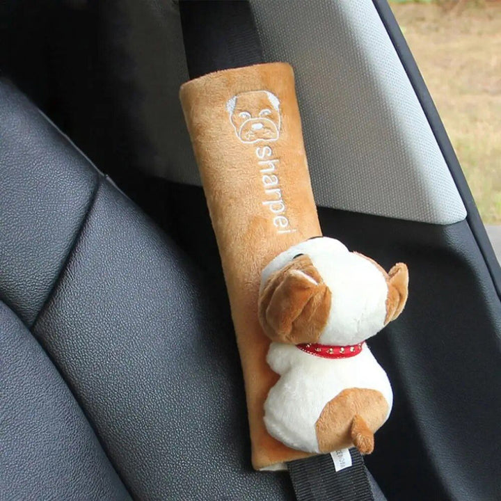 Lisslune | Adorable Animal Insert Cushion for Car Seat Belt for Children