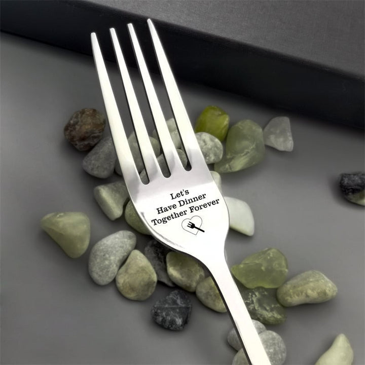 Lisslune | Engraved Fork - Best Funny Gift For Loved One