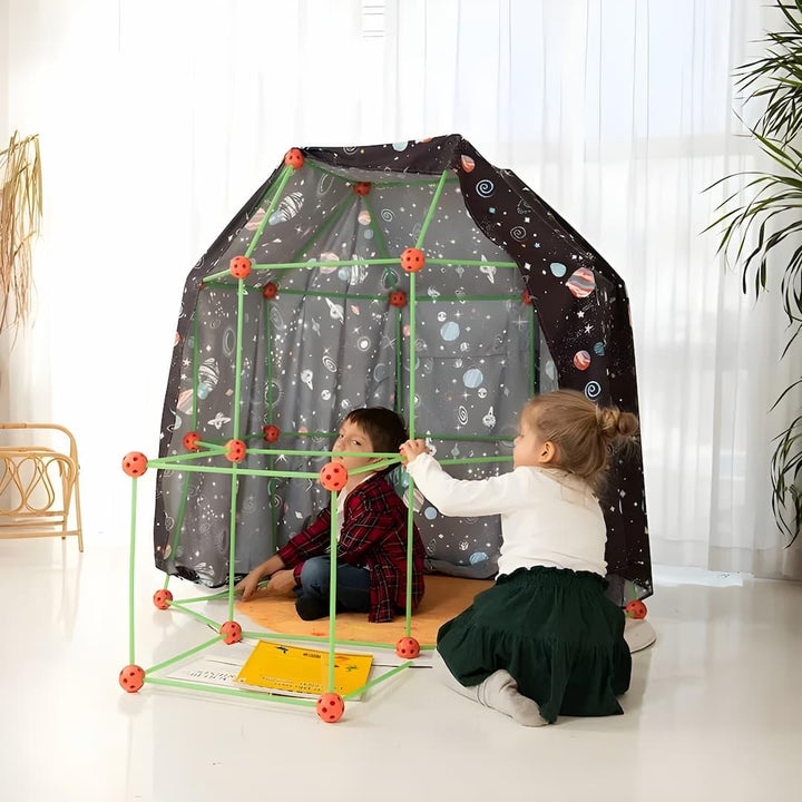 Lisslune | Magical Kids Fort – Imaginative Play Castle Tent for Indoor Adventures