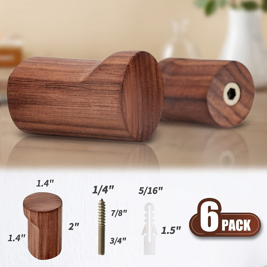 Lisslune | Walnut Wood Wall Hook