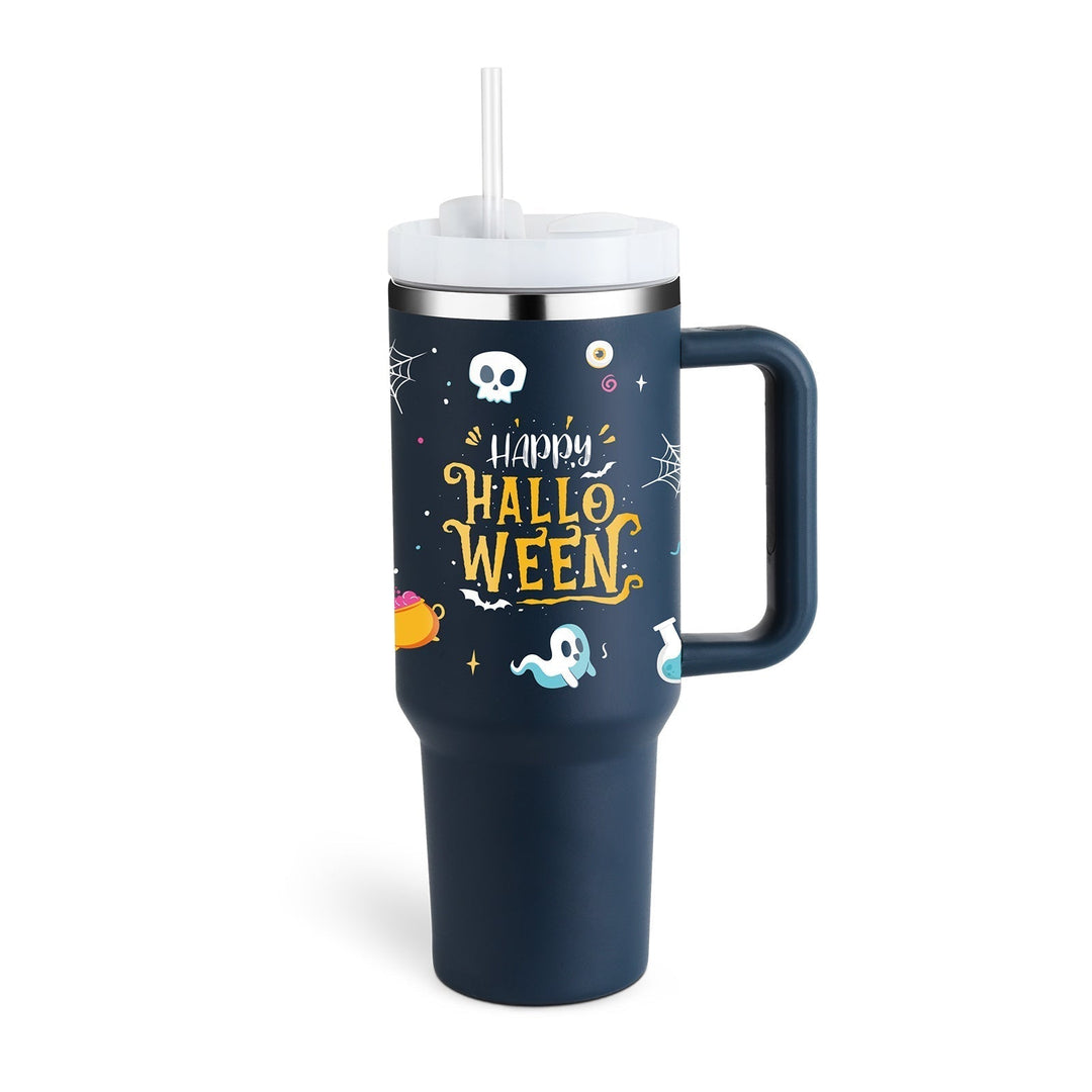 Lisslune | ChillMug - Insulated Drink Mug with Straw
