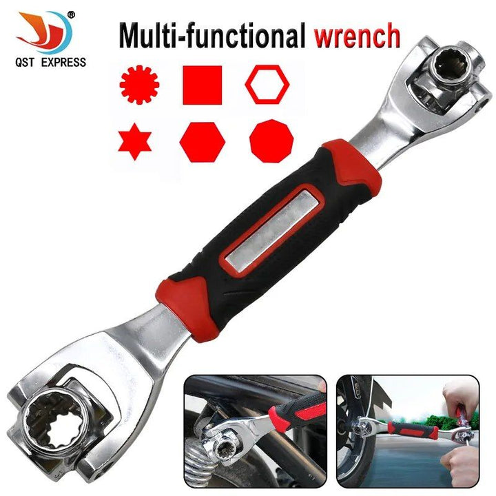 Lisslune | 8-in-1 Multifuntional Rotating Socket Wrench - Universal, Slip-resistant Hand Tool