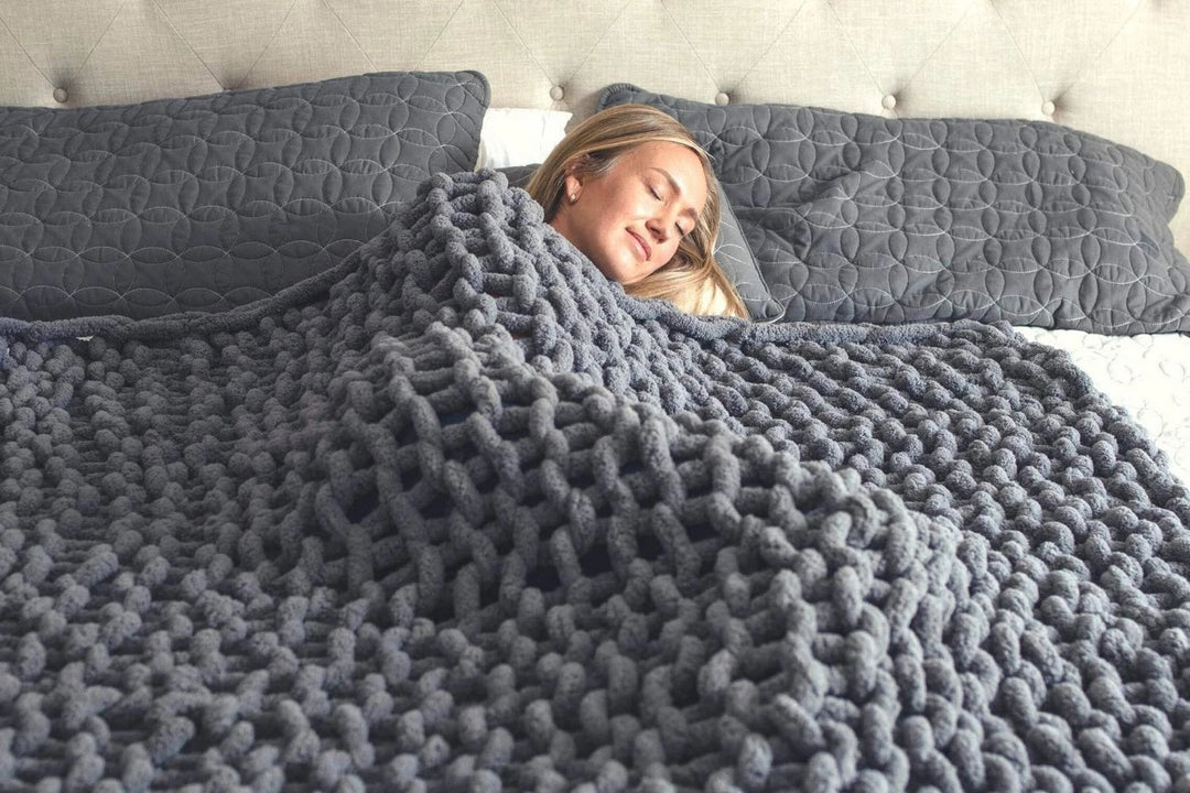 Lisslune | Chunky Knit Blanket