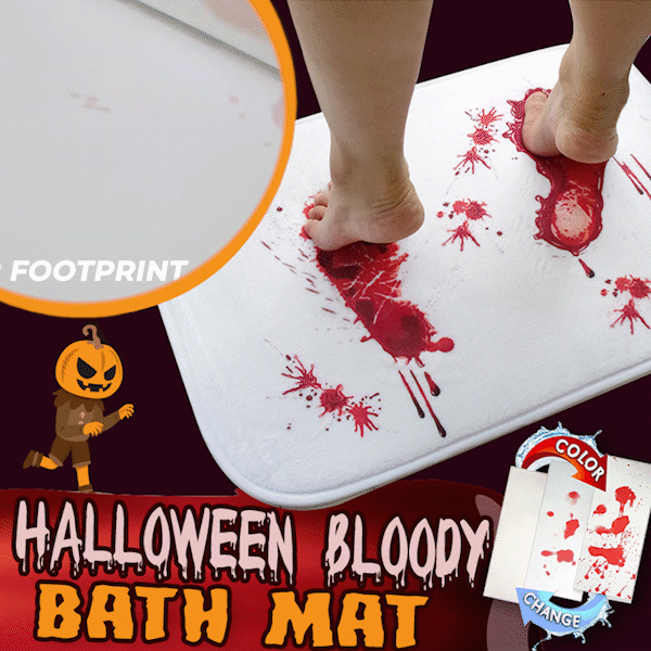 Lisslune | Halloween Bloody Color Changing Bath Mat