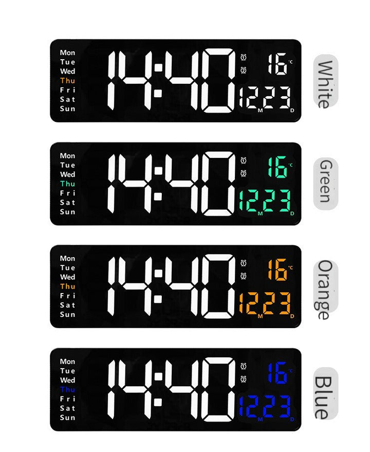 Lisslune | Nordic Digital Watch 16 Inch Display