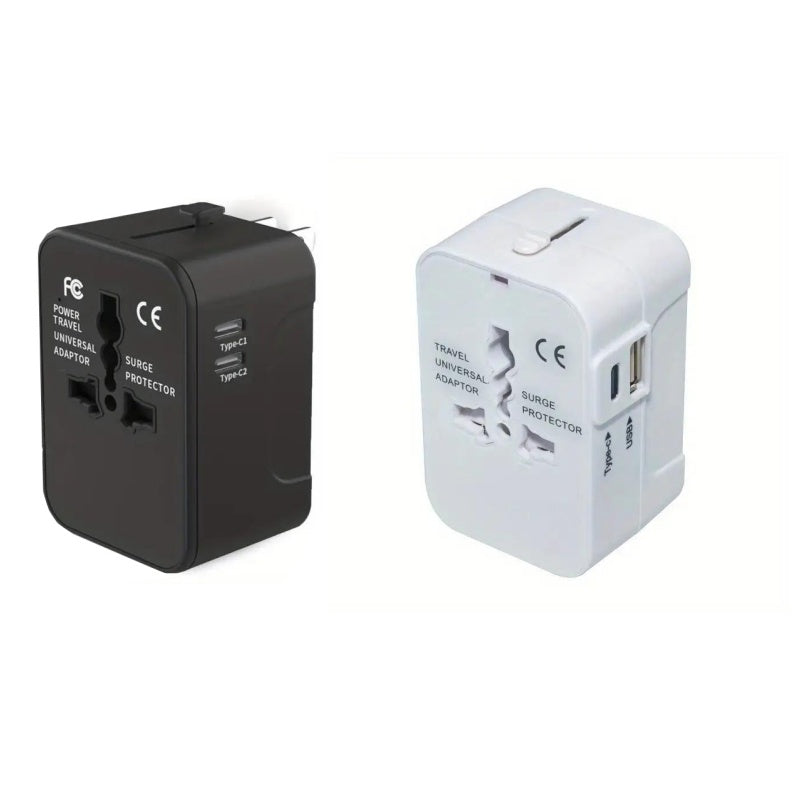 Lisslune | Universal travel adapter with dual USB ports