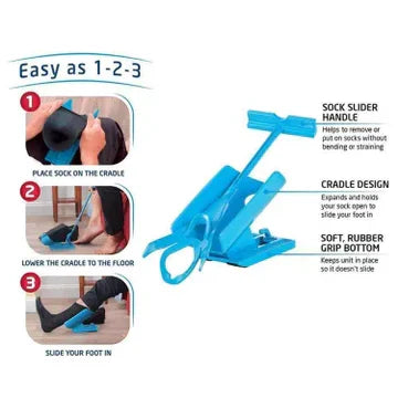 Lisslune | Easy on, Easy off Compression Sock Aid Kit