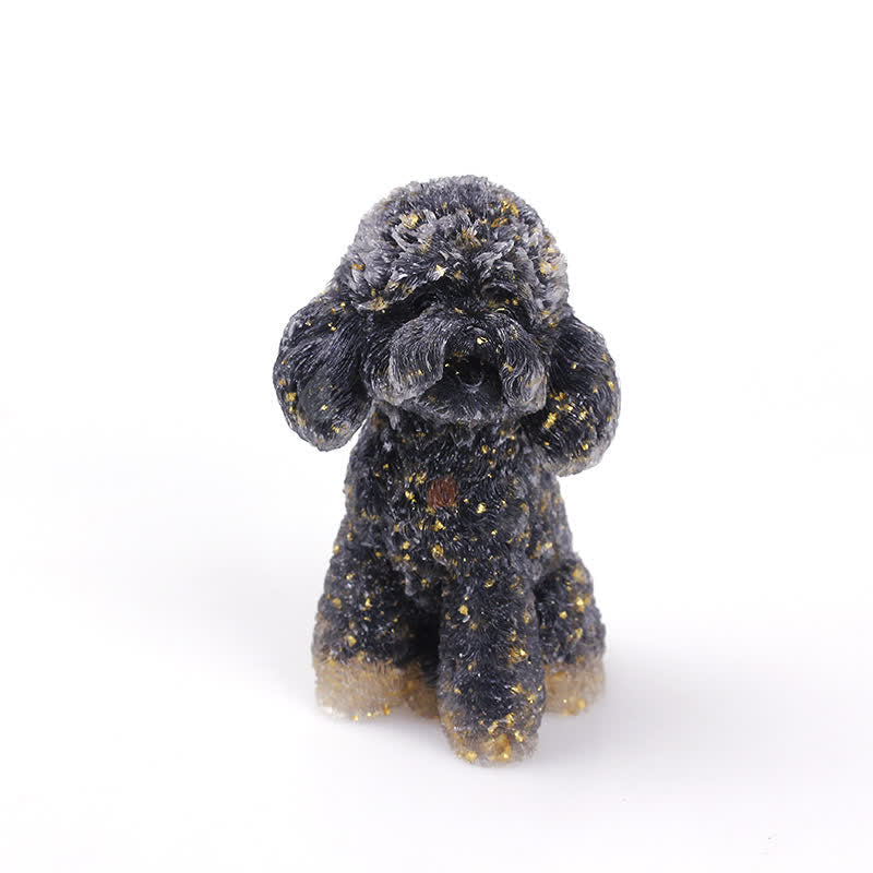 Lisslune | Frendorf Natural Crystal Poodle Gemstone Decoration