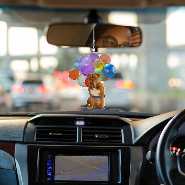 Lisslune | Car Rearview Mirror Colorful Flying Dogs & Cats Pendant
