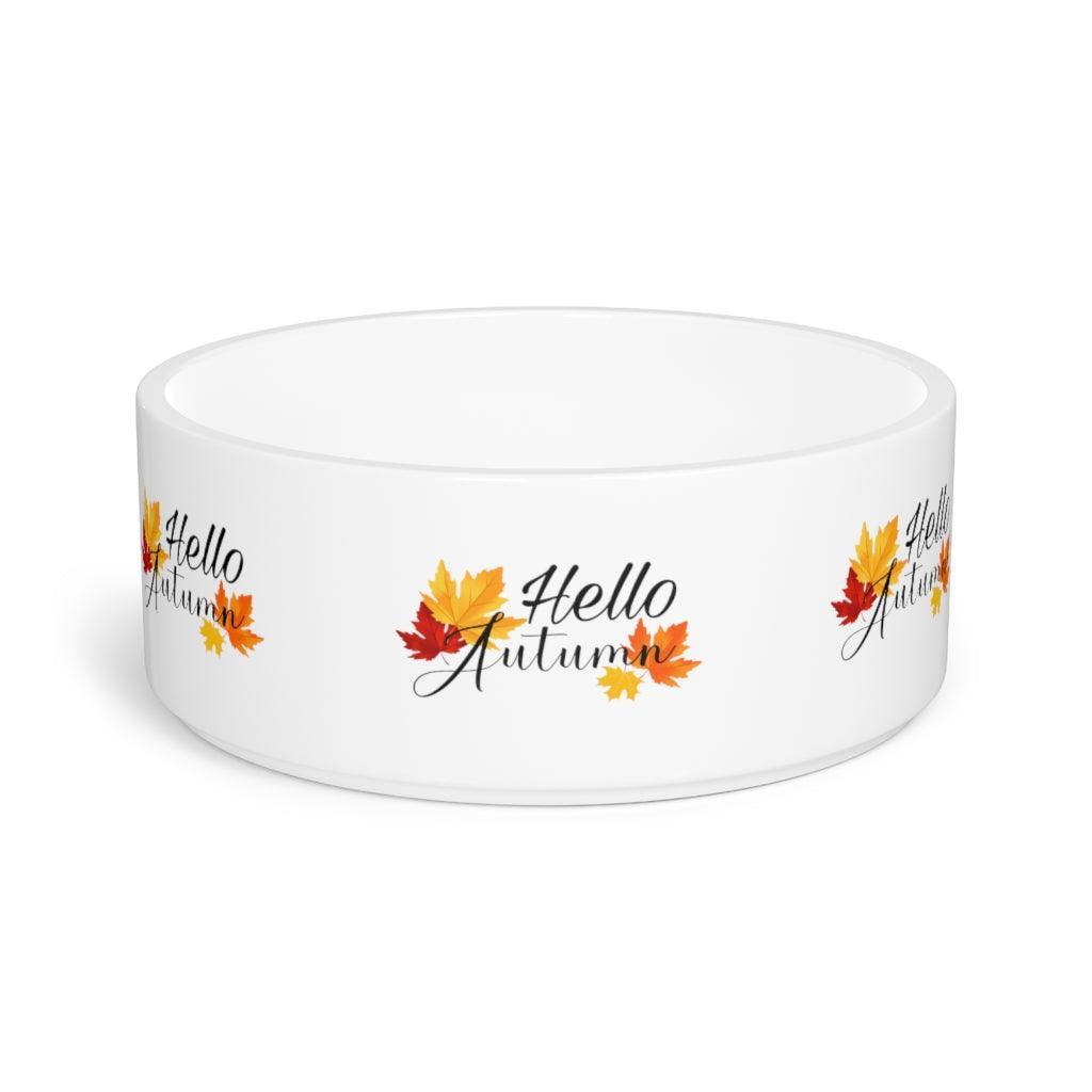 Lisslune | Elegant handmade ceramic pet bowls with stylish print for trend-conscious pet owners