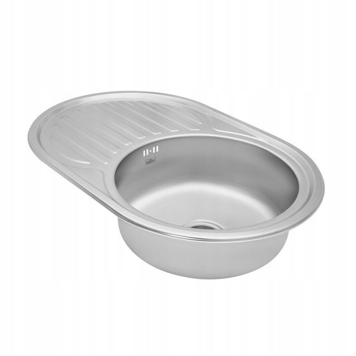 Lisslune | Stainless steel sink satin 77x50x16