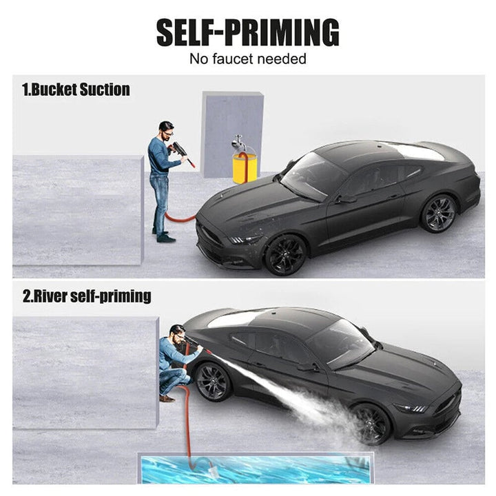 Lisslune | Cordless Portable High-Pressure Spray Water Gun