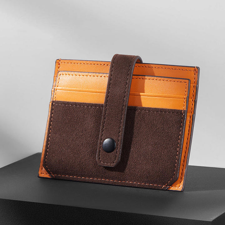 Lisslune | Genuine Leather Anti-Magnetic Card Holder