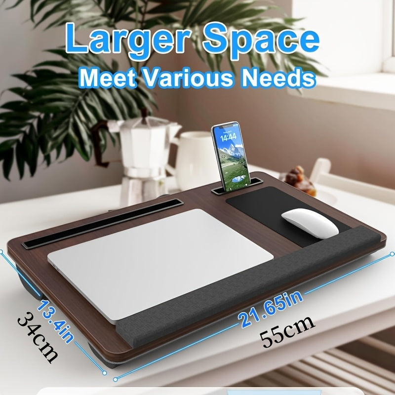 Lisslune | Ergonomic Laptop Holder with Wrist Support and Device Slots