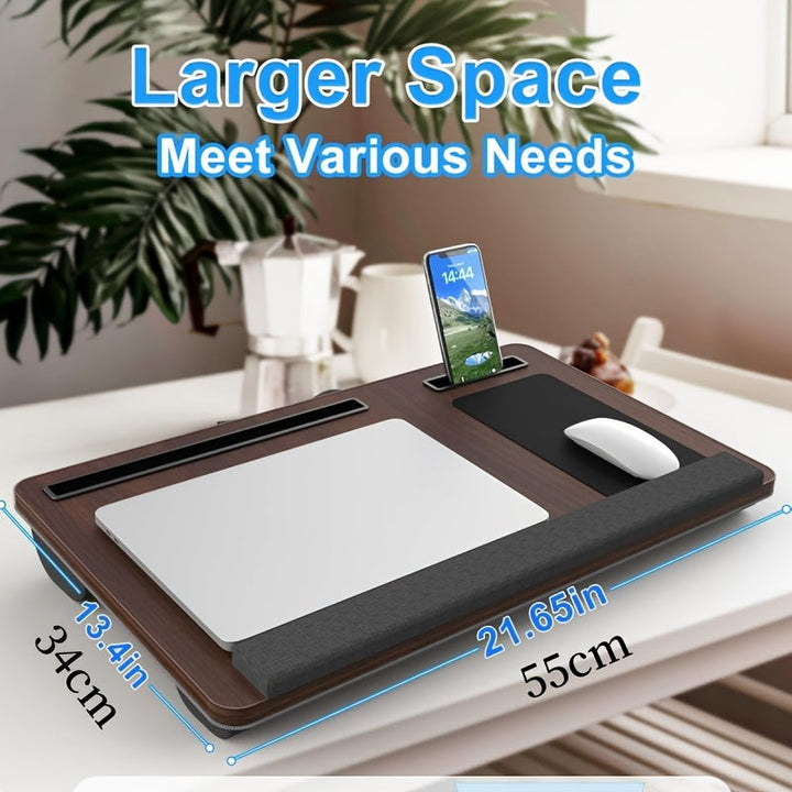 Lisslune | Ergonomic Laptop Holder with Wrist Support and Device Slots