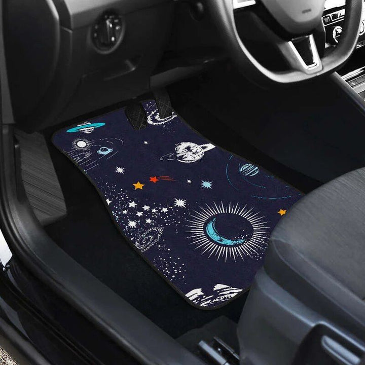 Lisslune | Galactic Outer Space Car Mats