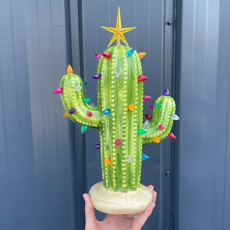 Lisslune | Vintage Christmas Luminous Cactus