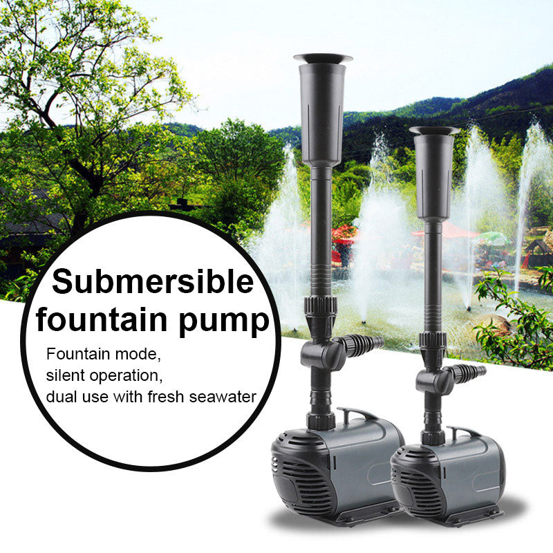Lisslune | AquaStream Fountain Pump – Adjustable Water Pump for Ponds and Garden Decoration