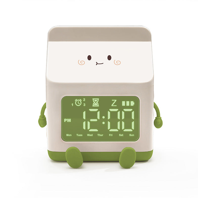 Lisslune | Milk Carton Alarm Clock