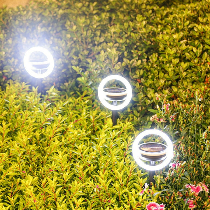 Lisslune | Solar Garden Lights with Color Change – LED Ground Spots for Outdoors and Garden