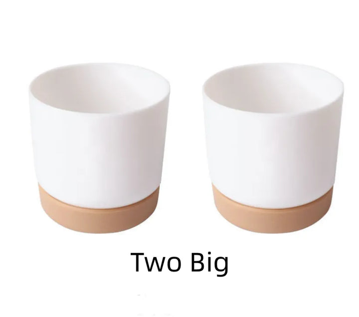 Lisslune | Self-watering flower pot for orchids and plants – Plastic plant container