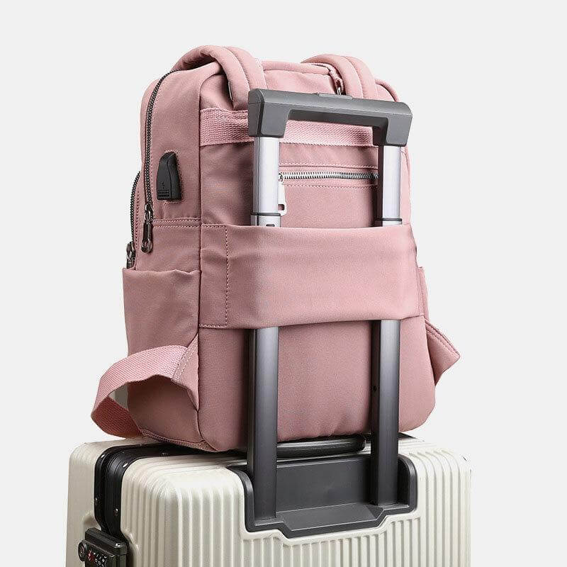 Lisslune | Waterproof Multifunction Backpack – Durable Travel, Work & School Bag with USB Charging Port