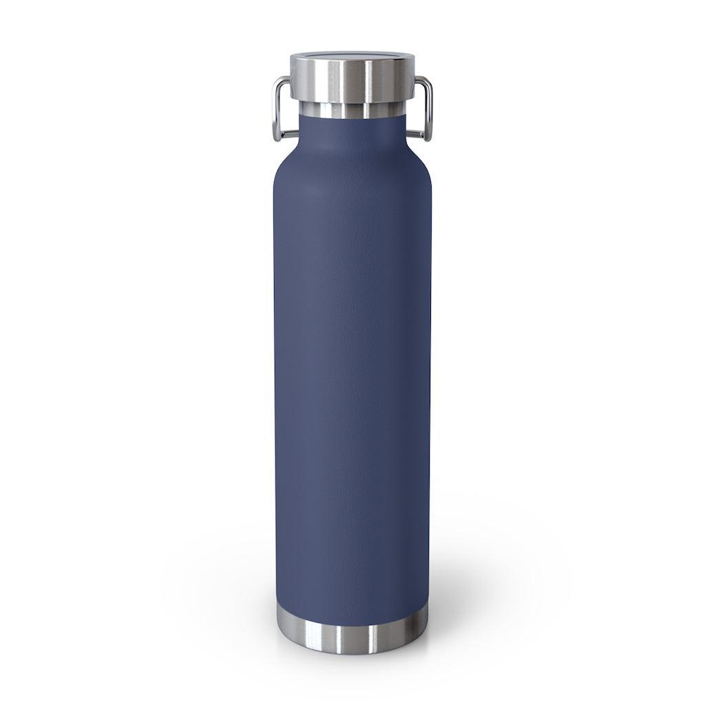 Lisslune | Vacation Joy Vacuum Insulated Stainless Steel Water Bottle - 22 Oz with Wide Neck