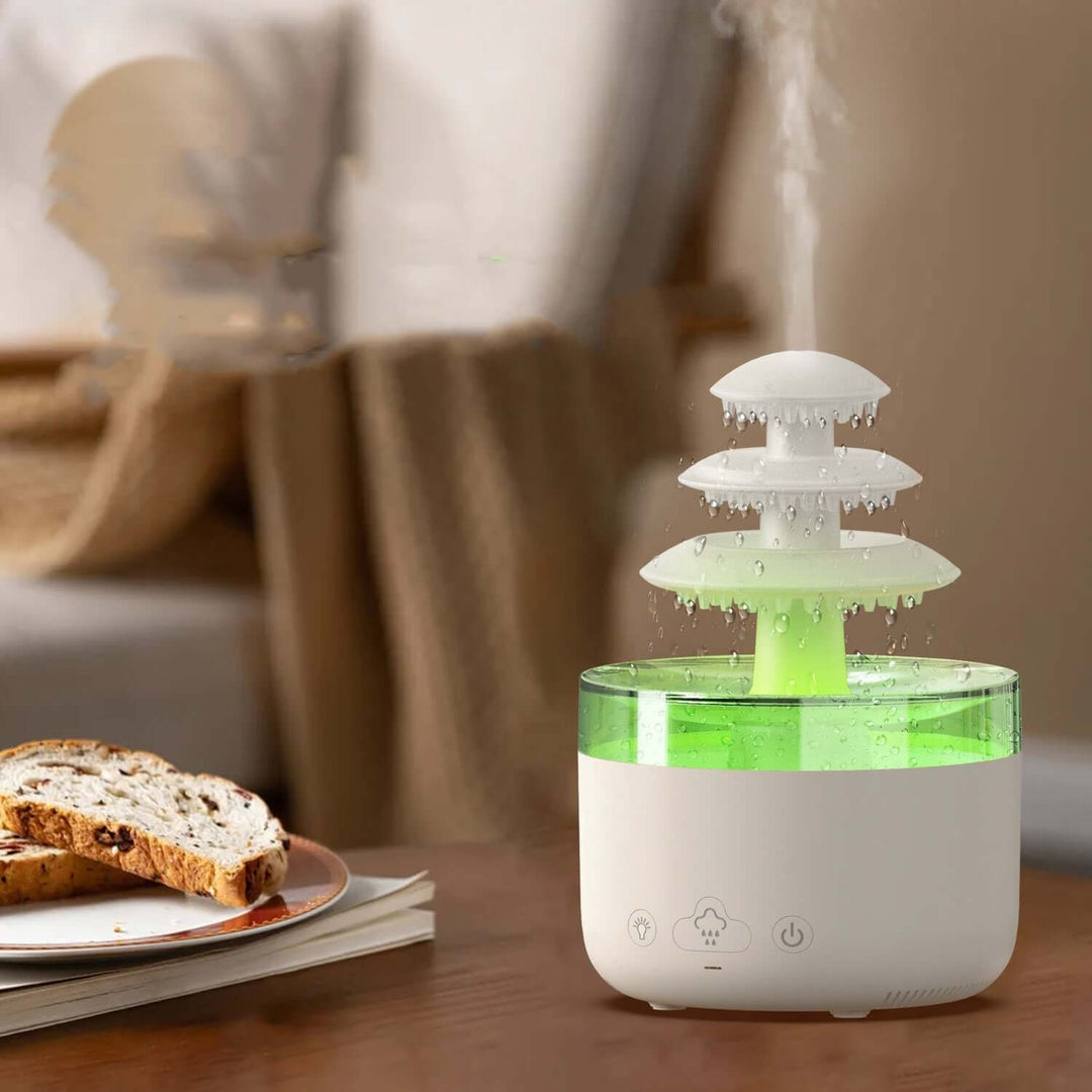 Lisslune | TranquilMist Aromatherapy Diffuser – Multiple Mist Levels & Soothing Light