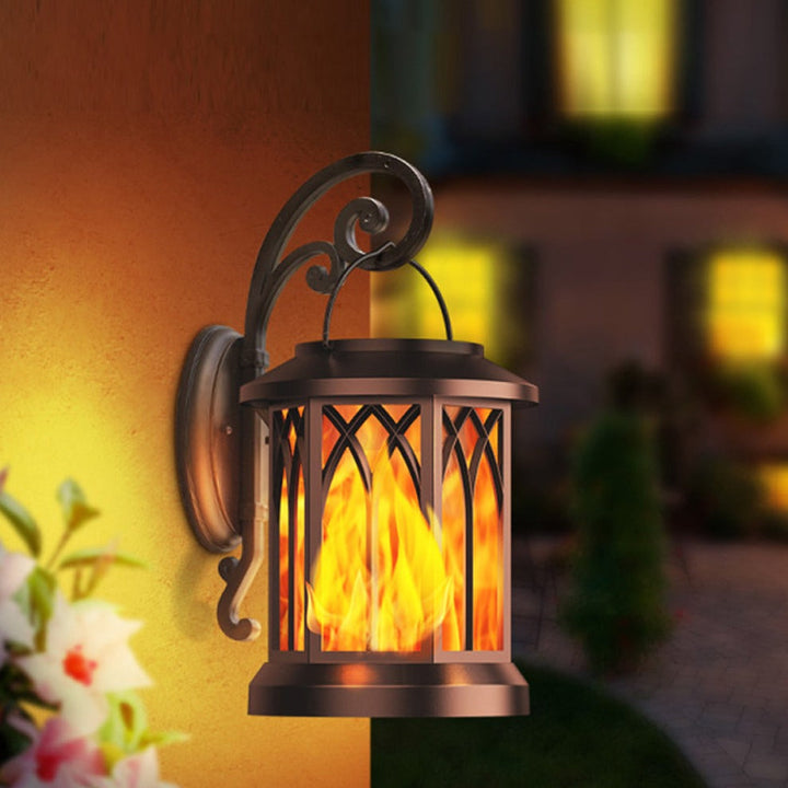 Lisslune | FlameGlow™ - Hanging Solar Flame Lantern (2-Pack)