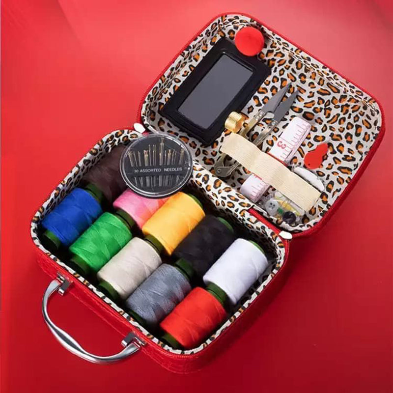 Lisslune | Household Sewing Box Set Mini Suitcase