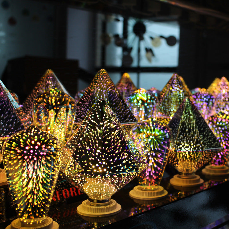 Lisslune | 3D Fireworks LED Light Bulb