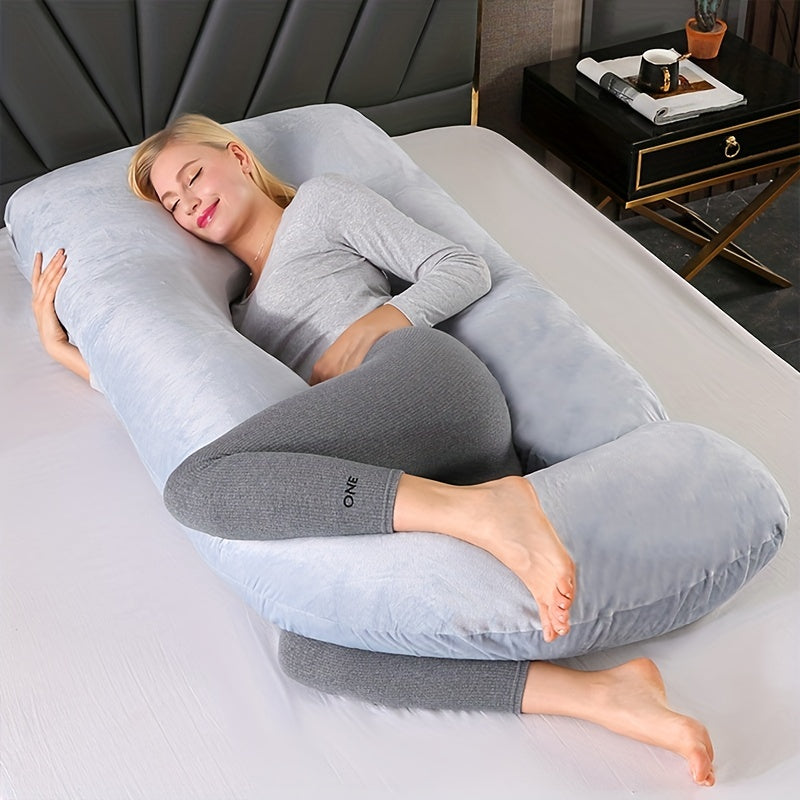 Lisslune | MaternityEase - J-Shaped Pillow for Pregnant Moms