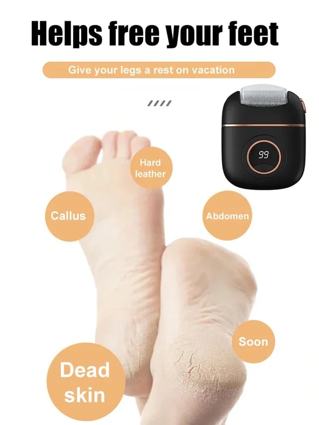 Lisslune | 2025 New digital electric foot polishing machine