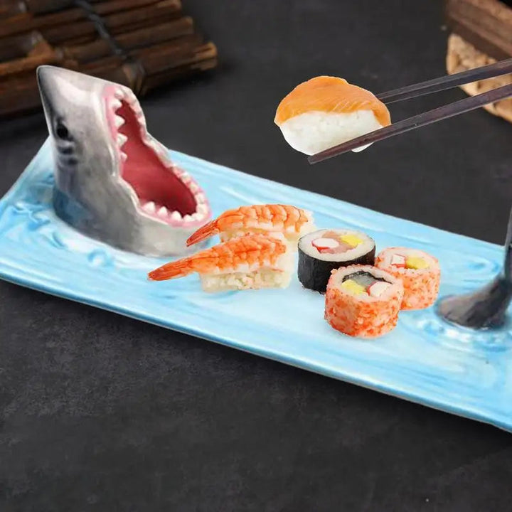 Lisslune | Shark Bite Sushi Serving Platter