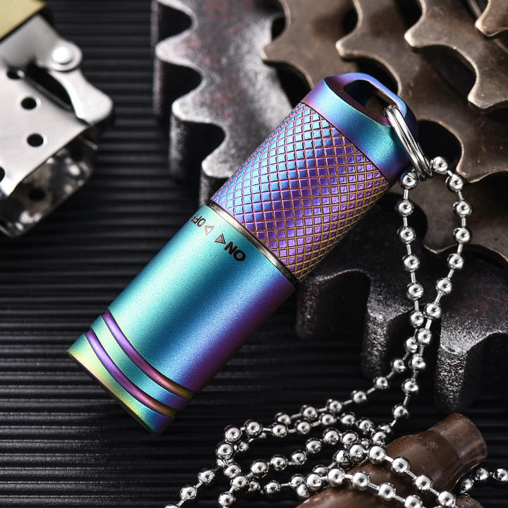 Lisslune | Outdoor Titanium Alloy Keychain Flashlight