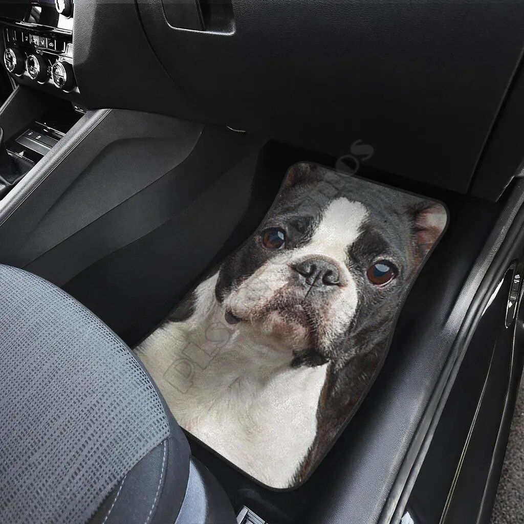 Lisslune | Funny Boston Terrier 3D Car Mat