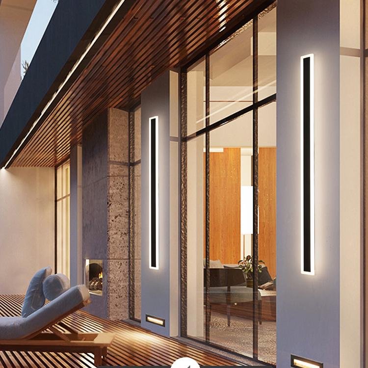 Lisslune | NOCTARA – Elegant Modern Outdoor Wall Light for Garden & Balcony