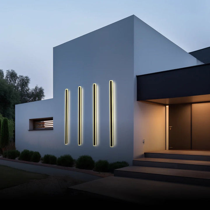 Lisslune | NOCTARA – Elegant Modern Outdoor Wall Light for Garden & Balcony
